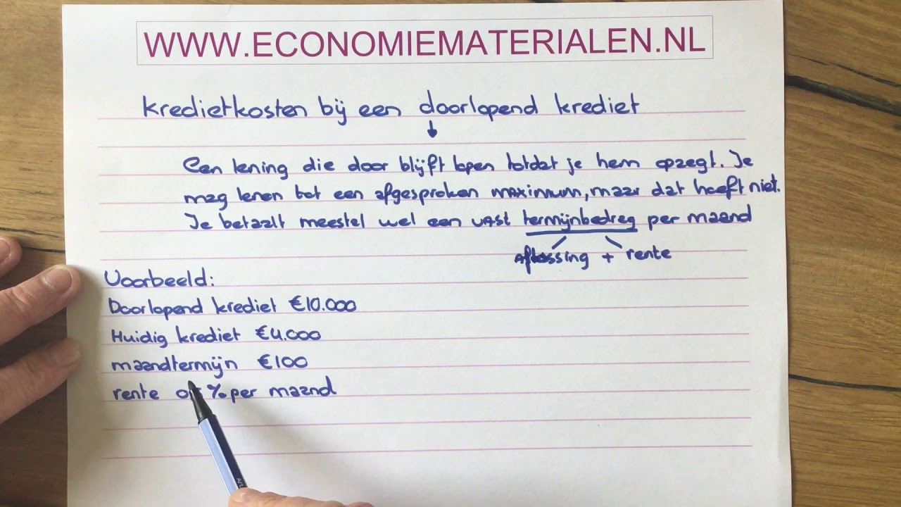 bereken uw lening