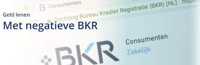 geld lenen bkr negatief