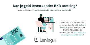 geld lenen snel zonder bkr