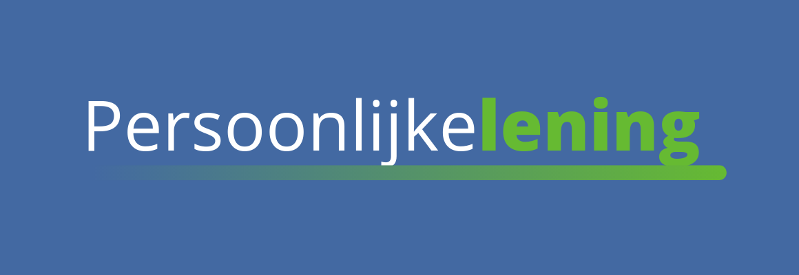 vergelijk persoonlijke lening